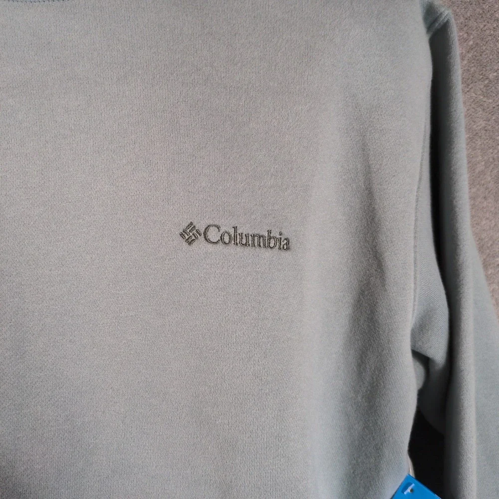 Columbia‎ Hart Mountain II Crew Sweatshirt Mens Large Sage Green